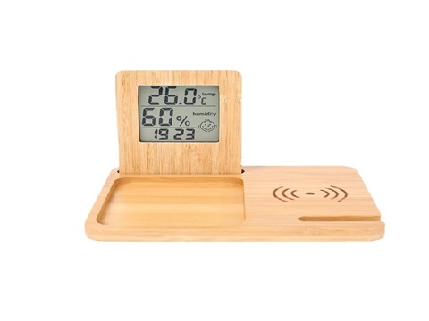 wooden clock